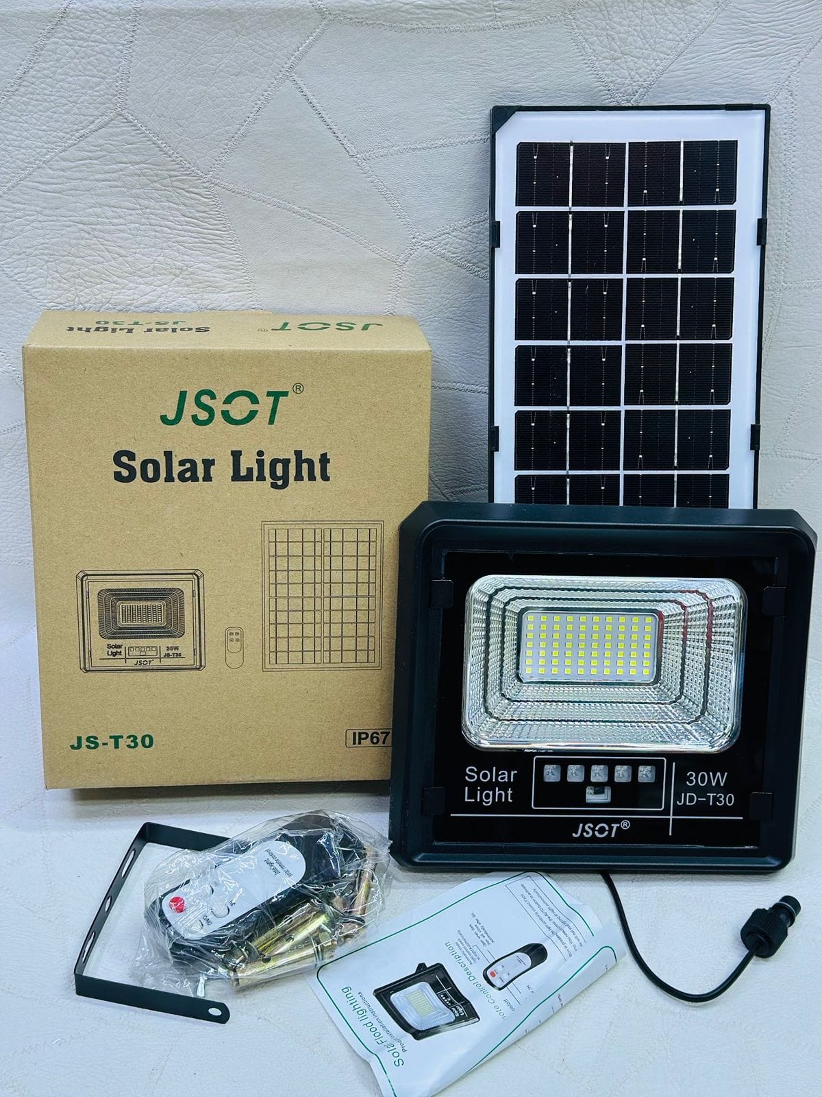 JSOT 30W Solar Floodlight (JS-T30)
