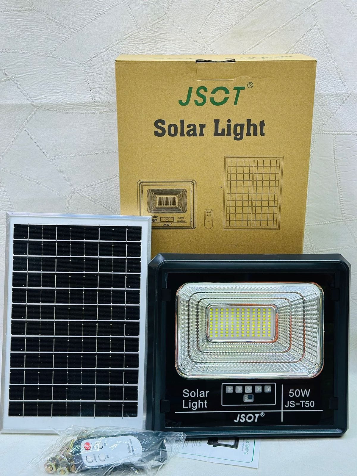 JSOT 50W Solar Floodlight (JS-T50)